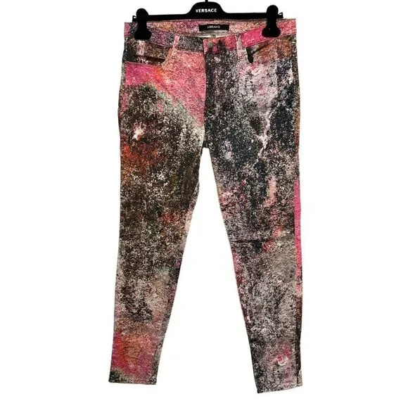 𝅺J Brand Super Skinny Supernova Galaxy Pants - Picture 2 of 10